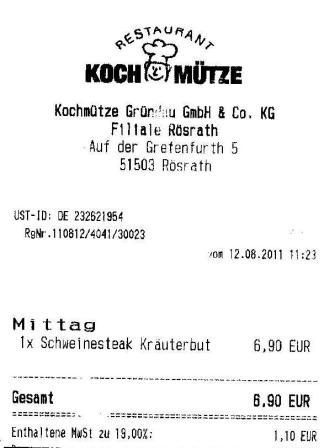 dotpay Hffner Kochmtze Restaurant